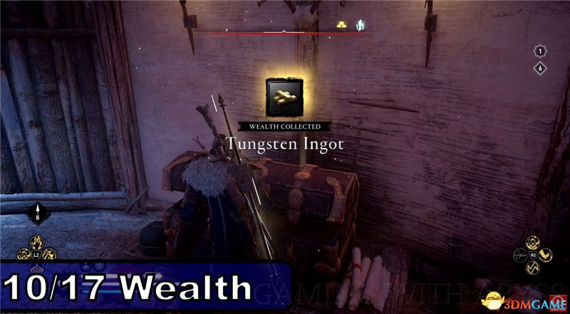 《刺客信条：英灵殿》全收集图文攻略 全财富神秘传说文物装备技能等收集品位置