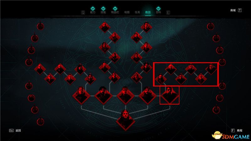 《刺客信条：英灵殿》全收集图文攻略 全财富神秘传说文物装备技能等收集品位置