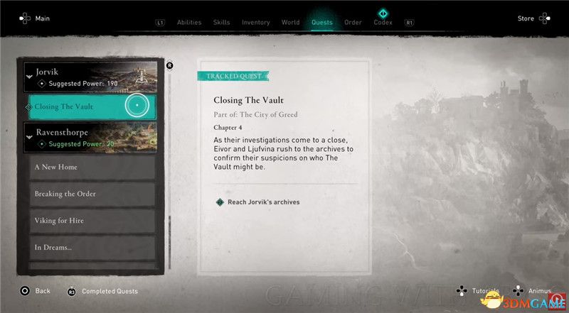 《刺客信条：英灵殿》全收集图文攻略 全财富神秘传说文物装备技能等收集品位置