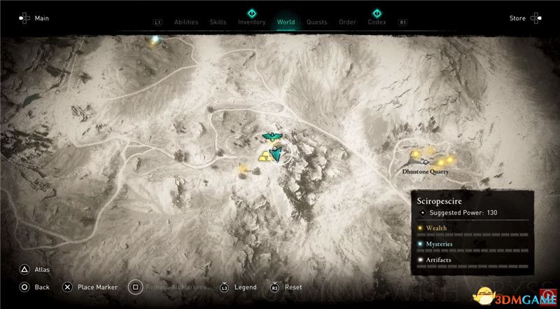 《刺客信条：英灵殿》全收集图文攻略 全财富神秘传说文物装备技能等收集品位置