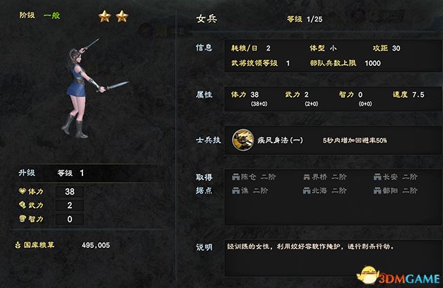 《三国群英传8》全兵种图鉴 兵种数据及解析评价