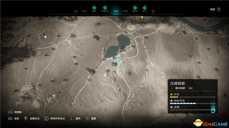 《刺客信条：英灵殿》全收集攻略 全武器套装+斗句+世界事件+宝藏收集