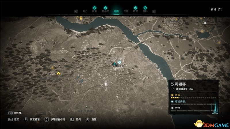 《刺客信条：英灵殿》全收集攻略 全武器套装+斗句+世界事件+宝藏收集