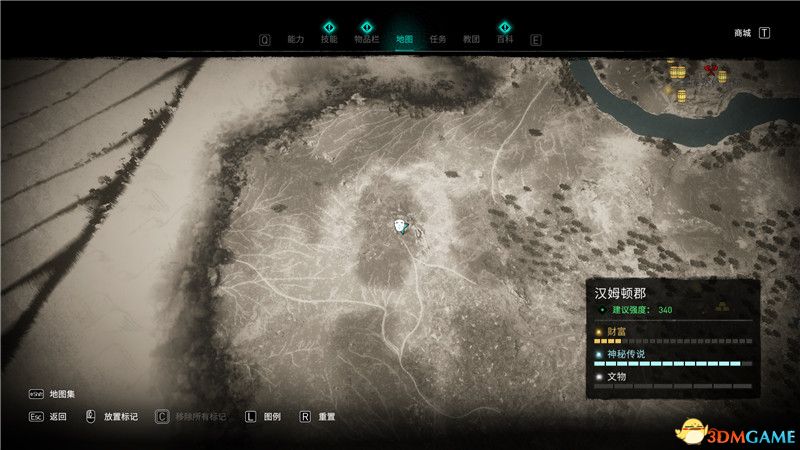 《刺客信条：英灵殿》全收集攻略 全武器套装+斗句+世界事件+宝藏收集