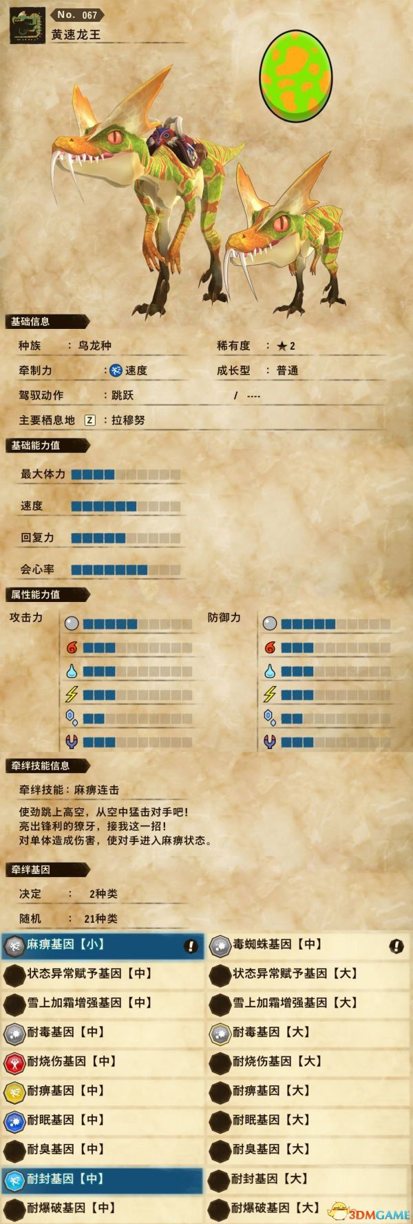 《怪物猎人物语2：破灭之翼》百科攻略 全怪物全随行兽图鉴
