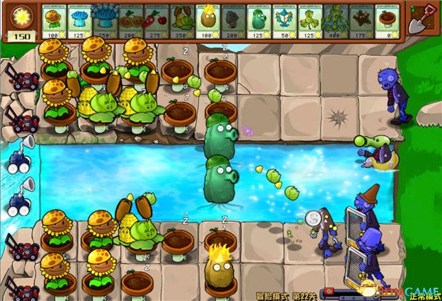 《植物大战僵尸》杂交版关卡攻略 通关打法布局配置