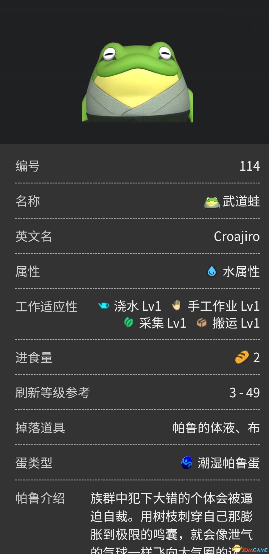 《幻兽帕鲁》图鉴 全帕鲁捕捉位置及帕鲁能力+帕鲁评价推荐