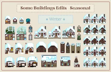 《星露谷物语》农场建筑季节性房屋MOD