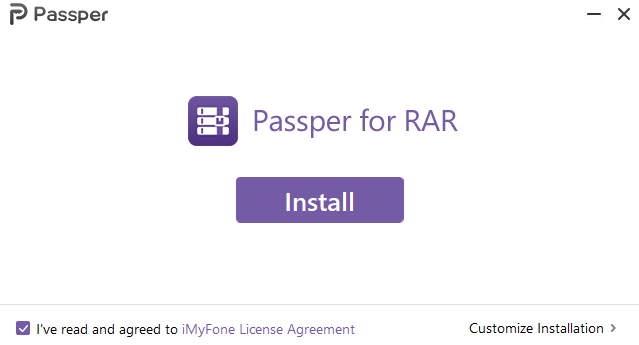 Passper for RAR4.3.0.2