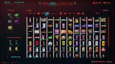 《赛博朋克2077》更多库存过滤器MOD