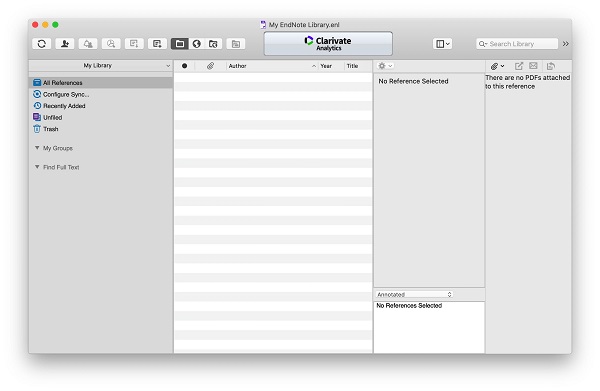 EndNote Mac版
