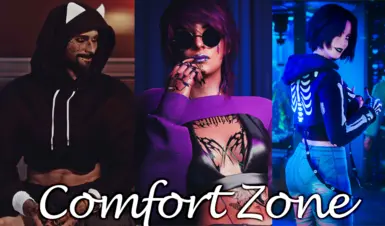 《赛博朋克2077》舒适的毛衣连帽衫MOD