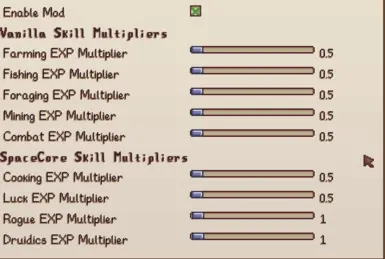 《星露谷物语》经验配置MOD