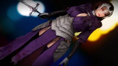 《上古卷轴5：天际重制版》圣女贞德外观服装MOD