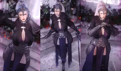 《上古卷轴5：天际重制版》圣女贞德外观服装MOD