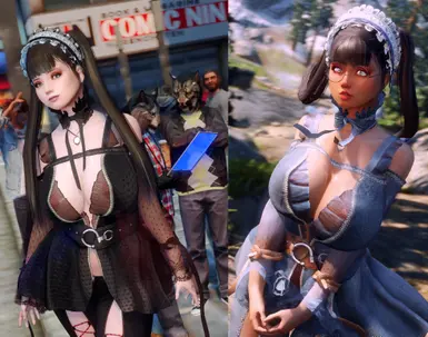 《上古卷轴5：天际重制版》COCO哥特式宝贝外观MOD