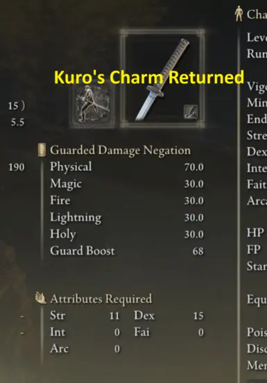 《艾尔登法环》格挡时无伤害MOD