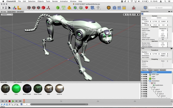 Cheetah3D Mac版