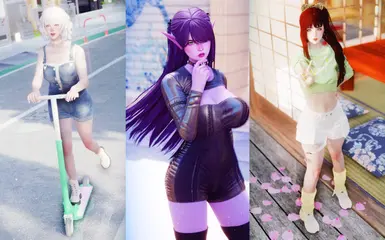 《上古卷轴5：天际重制版》独特韩式服装MOD