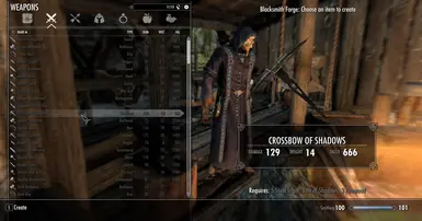 《上古卷轴5：天际重制版》暗影十字弓MOD