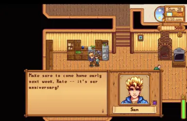 《星露谷物语》结婚纪念日MOD