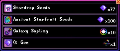 《星露谷物语》星空作物和银河彩虹树MOD