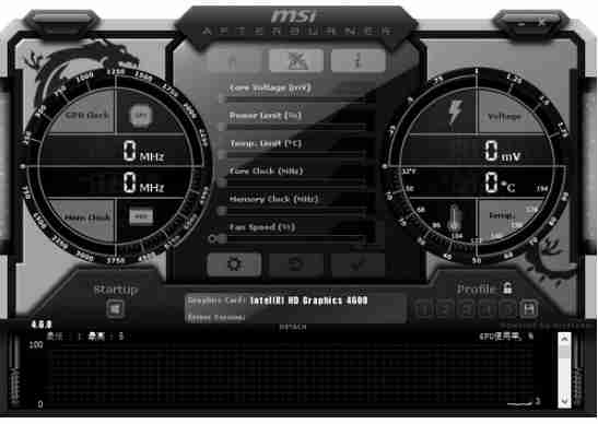 微星小飞机怎么设置显示CPU