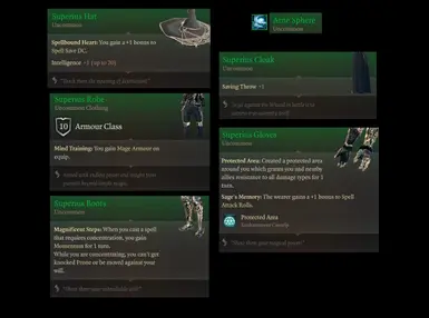 《博德之门3》苏必利乌斯盔甲MOD