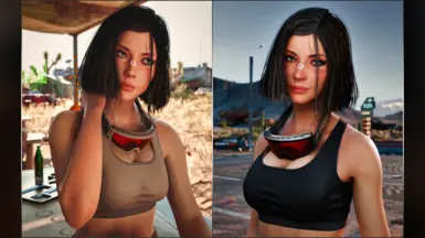 《赛博朋克2077》军装内衣MOD