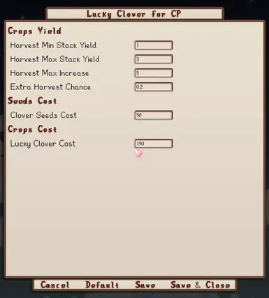 《星露谷物语》幸运三叶草外观MOD