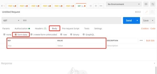 如何使用postman运行接口