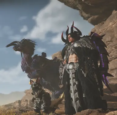 《怪物猎人：荒野》陆行鸟恶魔盔甲MOD