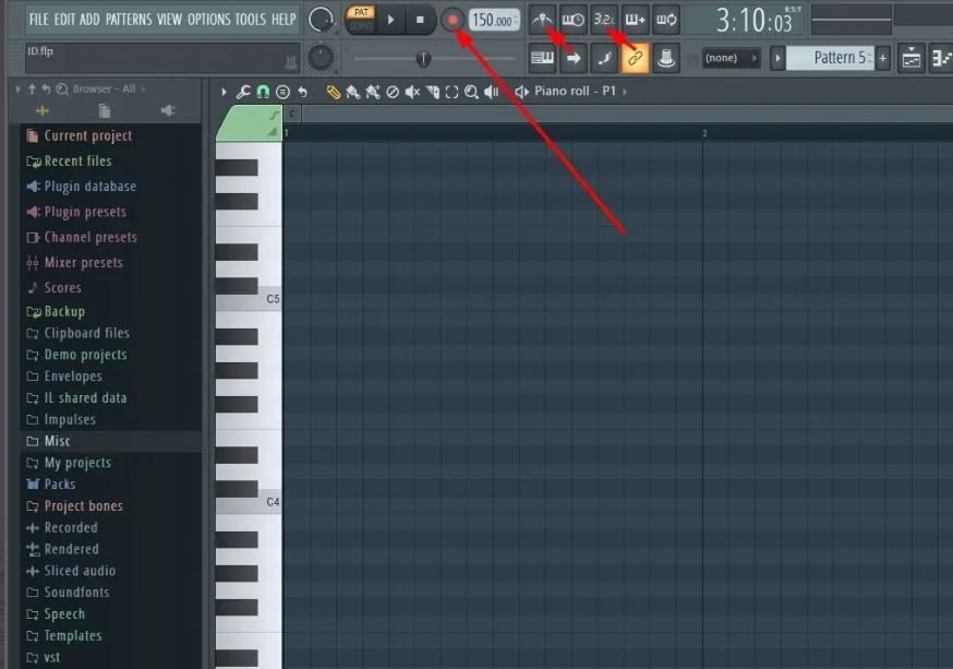 FL Studio怎么录制midi键盘