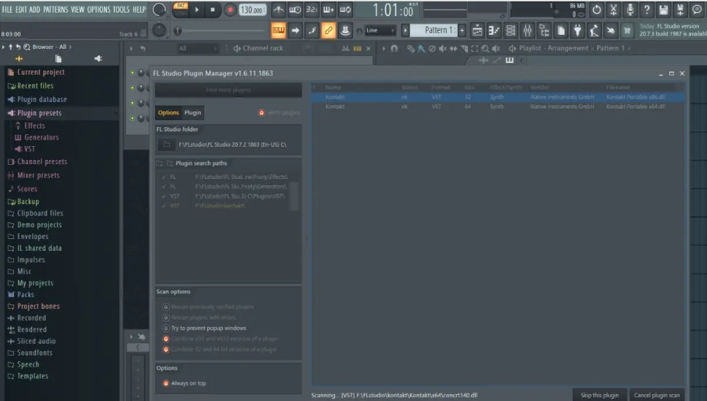 FL Studio怎么添加音色插件