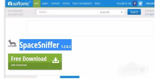 SpaceSniffer如何查看硬盘文件
