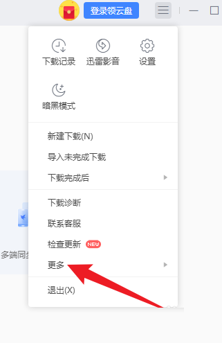 迅雷在哪查看关于迅雷