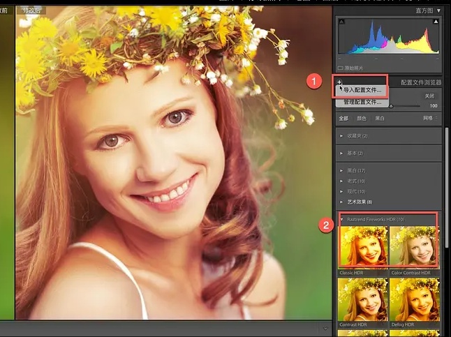 Adobe Lightroom预设怎么导入