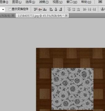 photoshop cs5怎么快捷调整图片位置