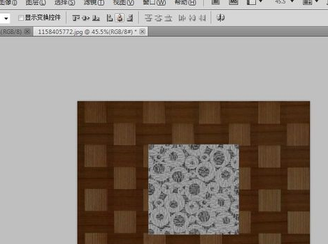 photoshop cs5怎么快捷调整图片位置
