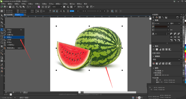 CorelDRAW Graphics Suite怎么抠图