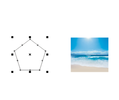 Coreldraw12如何将图片裁剪为想要的形状