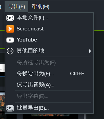 Camtasia生成视频有水印