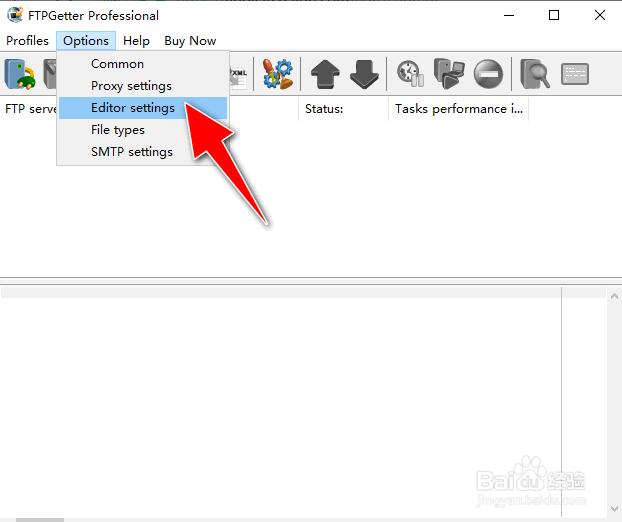FTPGetter怎么设置txt文件为二进制传输
