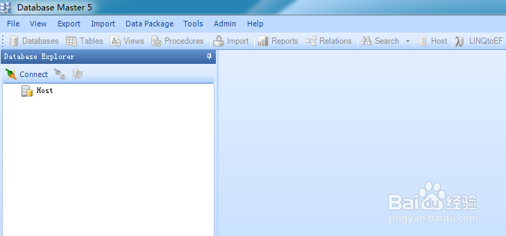 Database Master创建netezza数据库连接