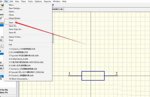 Protel99se如何绘制sch(原理图)的元器件库