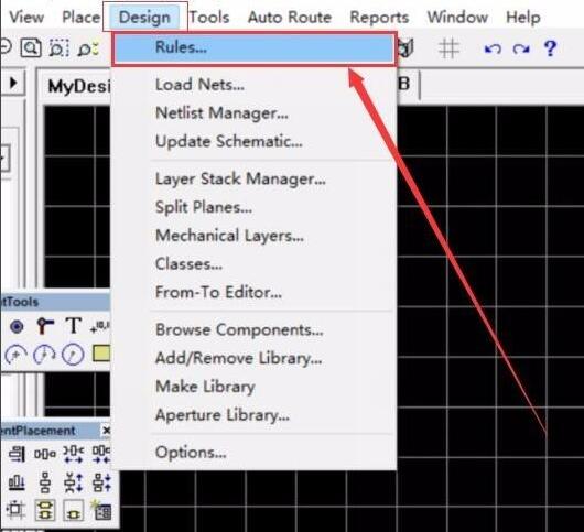 Protel99se怎么设置PCB线宽