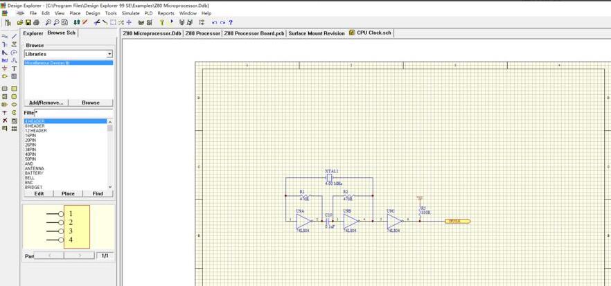 Protel99se怎么设置原理图模板