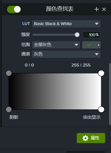 Camtasia2024滤镜怎么用
