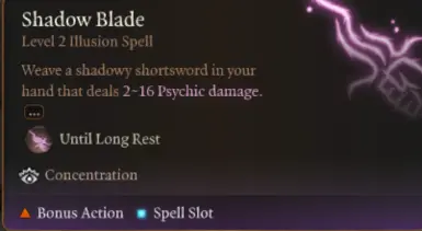 《博德之门3》影刃持续时间10回合MOD