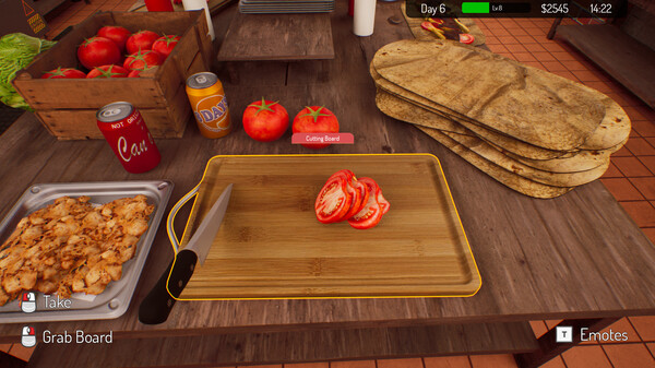 《卷饼店模拟器》免安装中文版